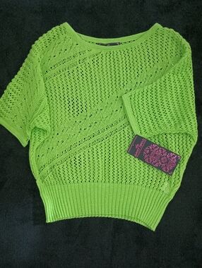 Lightweight Open-Weave Sweater